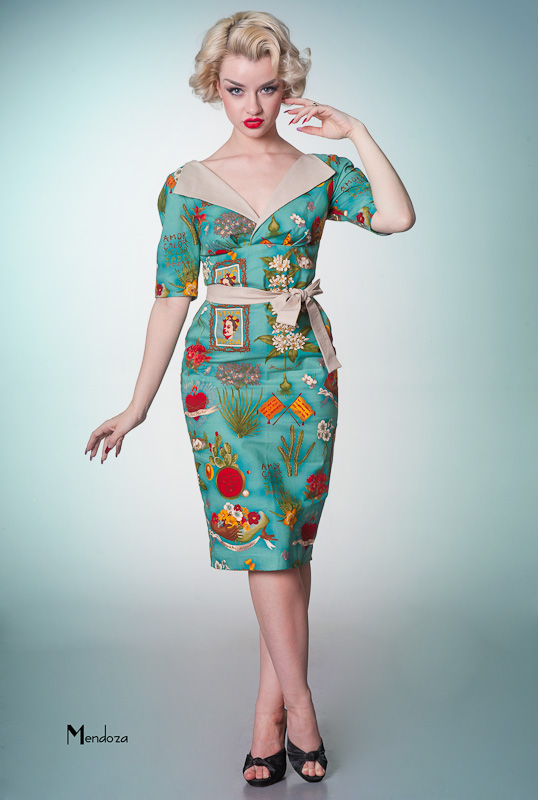 Revere Pencil | vintage occasional dress | victoryparadecollection