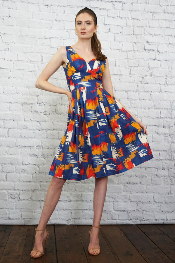  rockabilly retro dress made to order in the UK